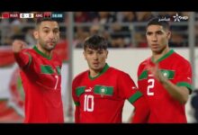 تحركات إبراهيم دياز مع المنتخب المغربي في أول لقاء له ضد منتخب أنغولا