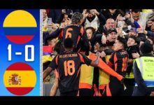 ملخص مباراة إسبانيا وكولومبيا الودية