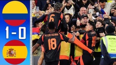 ملخص مباراة إسبانيا وكولومبيا الودية