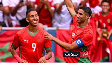 فيديو سفيان رحيمي يسجل هدف تعادل للمنتخب المغربي امام أوكرانيا