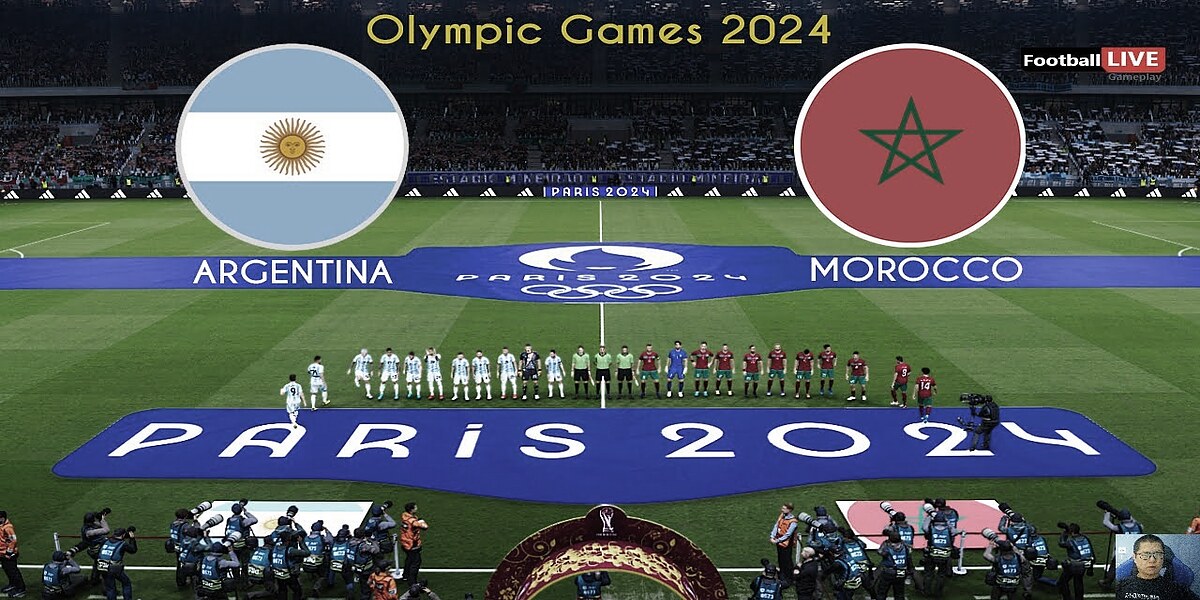 موعد مباراة المغرب والأرجنتين 2024 في أولمبياد باريس والقنوات الناقلة لها