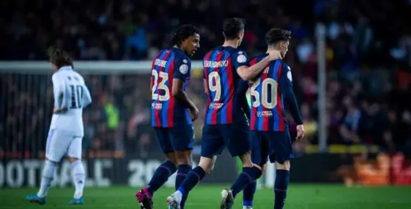 ريال مدريد يخسر أمام برشلونة برباعية نظيفة اهداف مباراة برشلونة وريال مدريد