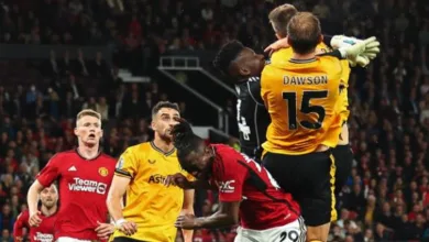 معلق مباراة مانشستر يونايتد وولفرهامبتون في الدوري الانجليزي الممتاز