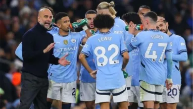 تشكيلة مانشستر سيتي ضد ايفرتون في الدوري الإنجليزي الممتاز