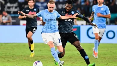 القنوات المفتوحة الناقلة لمباراة نابولي ولاتسيو في كأس إيطاليا