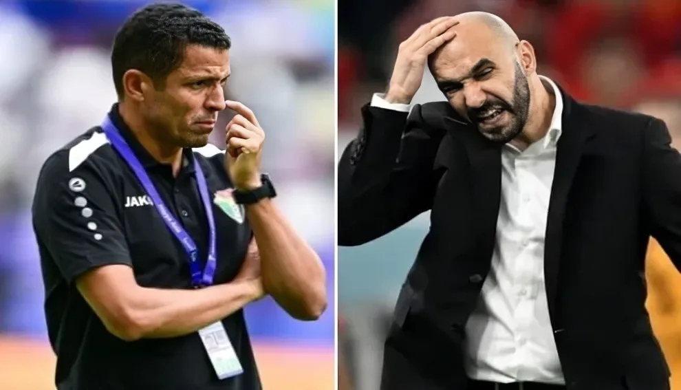 وليد الركراكي أفضل مدرب عربي لعام 2024 متفوقا على عديد المدربين أبرزهم الحسين عموتة وليد الركراكي أفضل مدرب عربي لعام 2024 متفوقا على عديد المدربين أبرزهم الحسين عموتة
