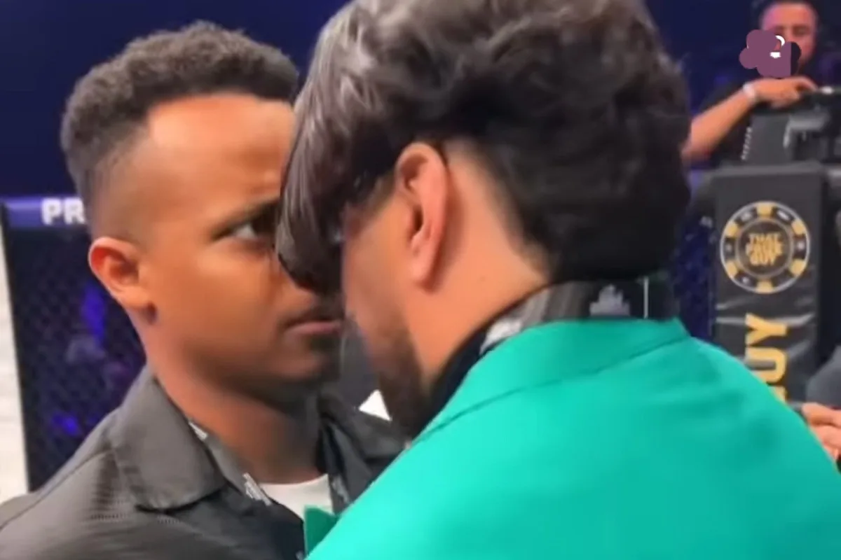 فيديو إلياس المالكي وأبو فلة وجها لوجه في دوري المقاتلين المحترفين بالإمارات ufc
