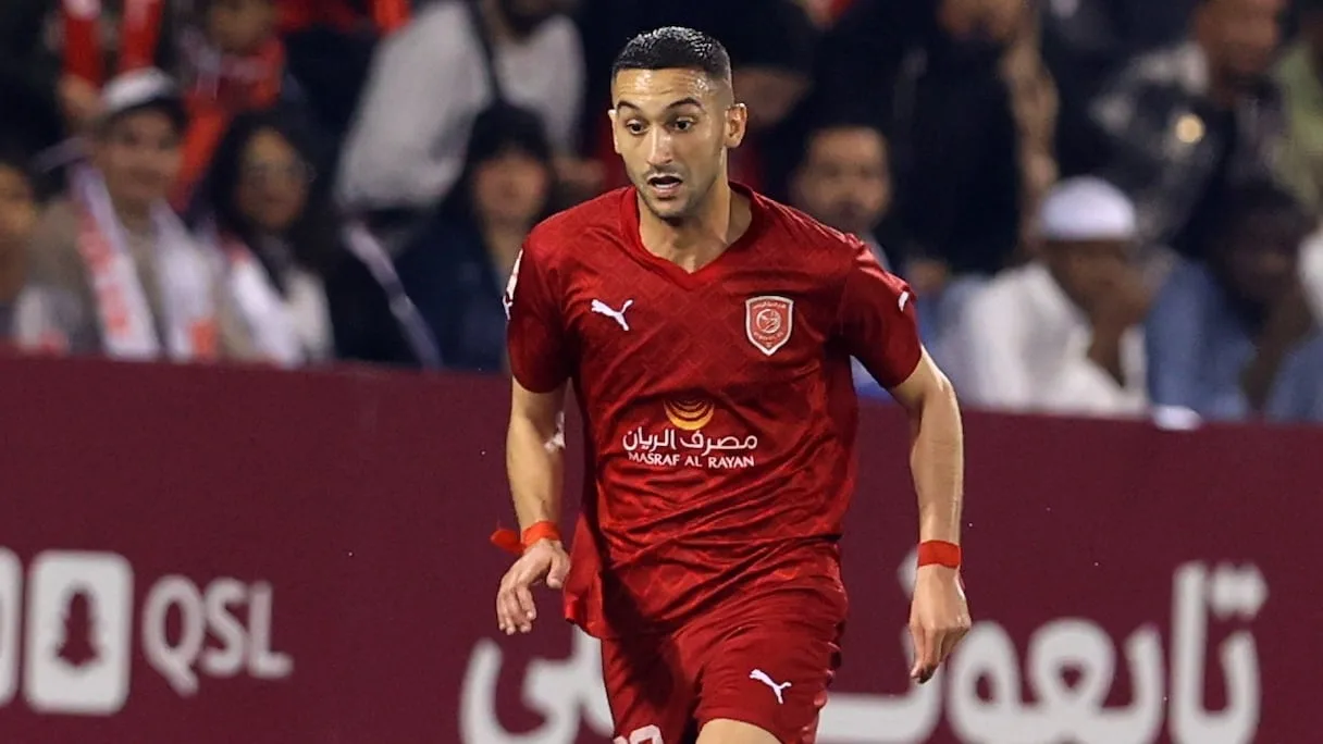 فيديو المايسترو حكيم زياش يقدم أسيست ويقرب فريقه من لقب الدوري القطري فيديو المايسترو حكيم زياش يقدم أسيست ويقرب فريقه من لقب الدوري القطري
