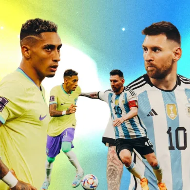 توقيت مباراة الأرجنتين والبرازيل والقنوات الناقلة في تصفيات كأس العالم 2026