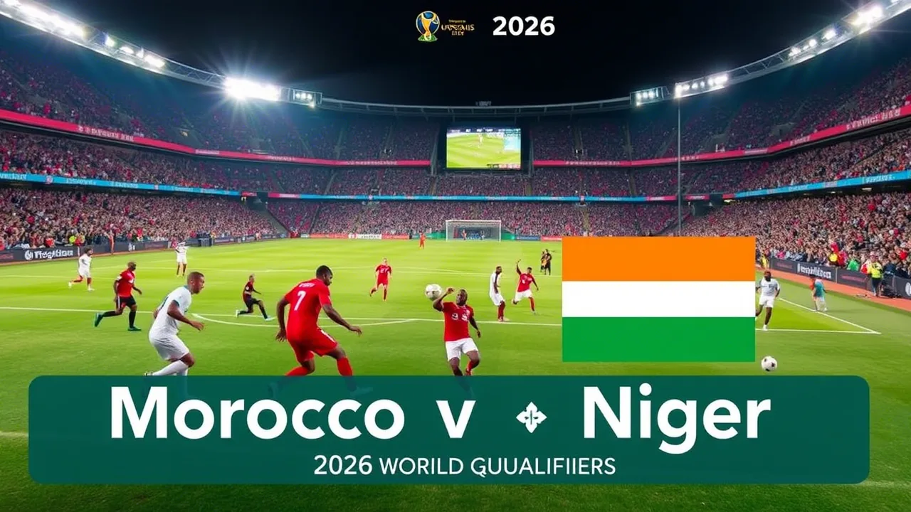 أهداف مباراة المغرب ضد النيجر في تصفيات كأس العالم 2026 مشاهدة مباراة المغرب ضد النيجر في تصفيات كأس العالم 2026.. كل ما تريد معرفته