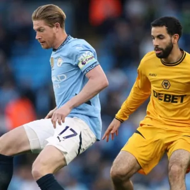 ترتيب الدوري الإنجليزي الممتاز بعد فوز مانشستر سيتي على ولفرهامبتون