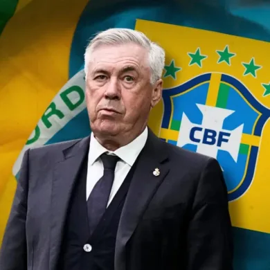 رسميًا كارلو أنشيلوتي مدربًا للمنتخب البرازيلي حتى مونديال 2026 بعد إقالته من ريال مدريد