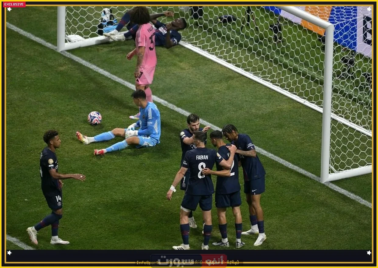 ترتيب هدافي كأس العالم للأندية 2025 بعد تسجيل أشرف حكيمي في شباك إنتر ميامي ترتيب هدافي كأس العالم للأندية 2025 بعد تسجيل أشرف حكيمي في شباك إنتر ميامي