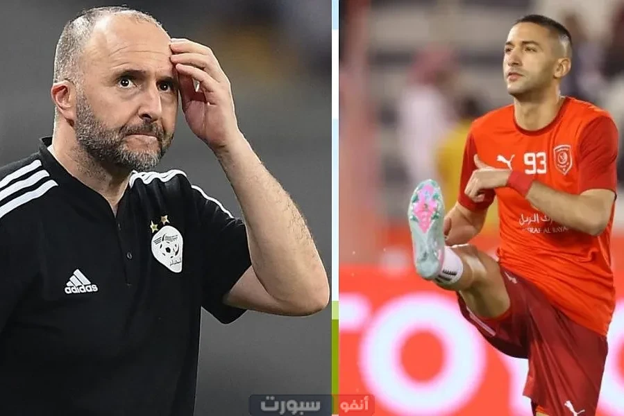 حكيم زياش في ورطة مع المنتخب المغربي بسبب الجزائري جمال بلماضي حكيم زياش في ورطة مع المنتخب المغربي بسبب الجزائري جمال بلماضي