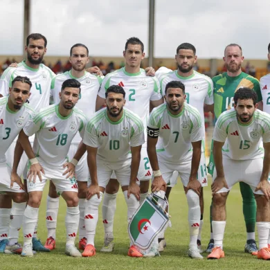 تشكيلة منتخب الجزائر ضد رواندا الودية