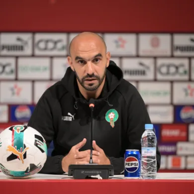 وليد الركراكي: "الشكر للجمهور المغربي والتغييرات أثمرت هدفين"