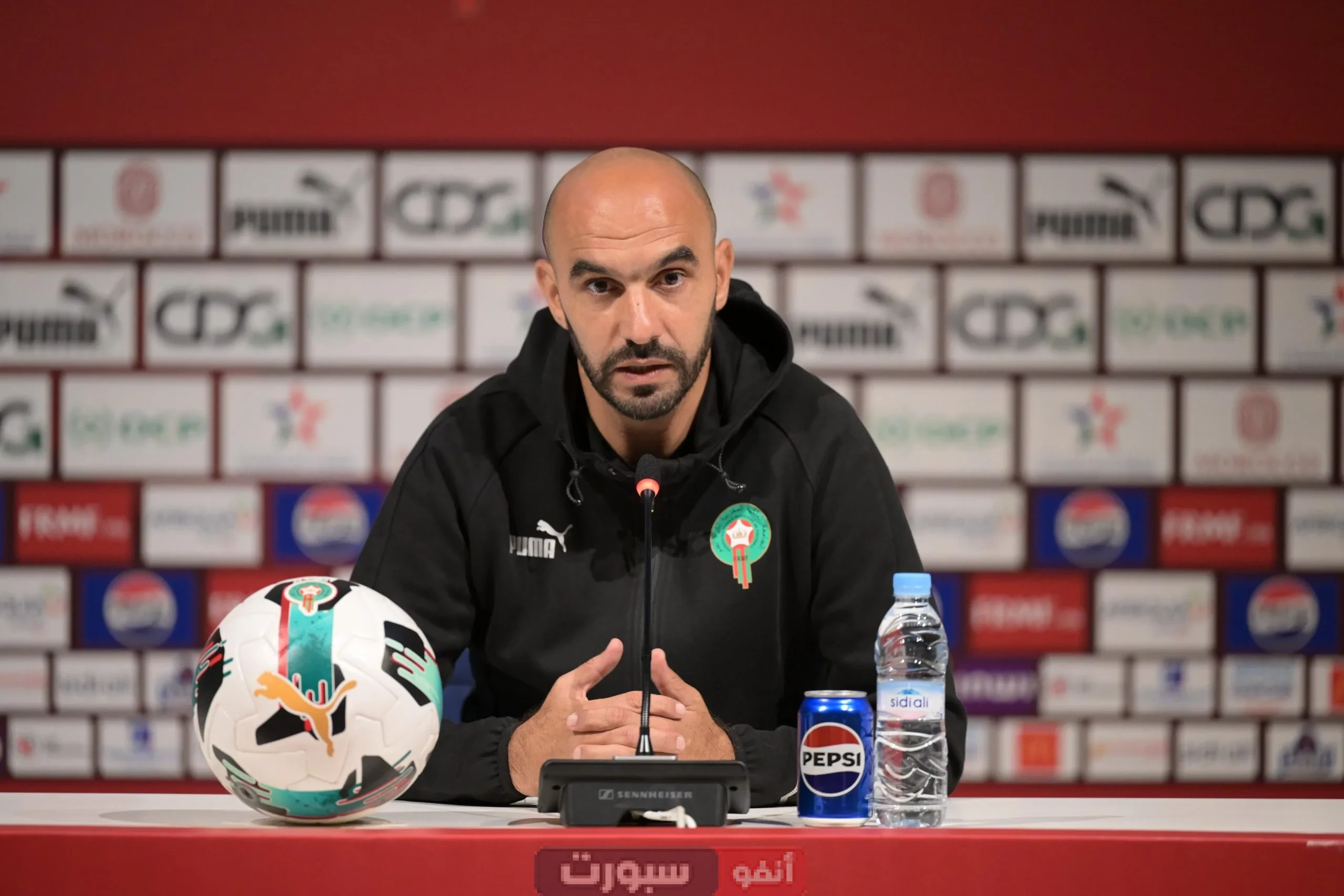 وليد الركراكي: "الشكر للجمهور المغربي والتغييرات أثمرت هدفين"