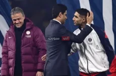 خلاف أشرف حكيمي مع رئيس نادي باريس سان جيرمان ناصر الخليفي يقربه من ليفربول الإنجليزي
