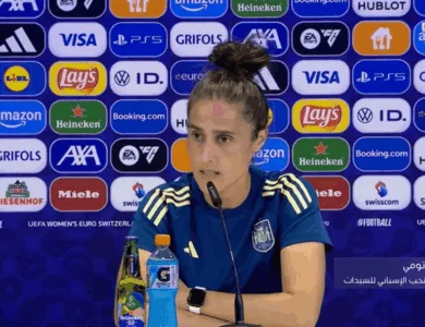 تومي تتحدث عن الوضع الصحي لنجمة منتخب إسبانيا للسيدات بونماتي: مدربة الفريق تؤكد تحسن حالة أيتانا بونماتي.